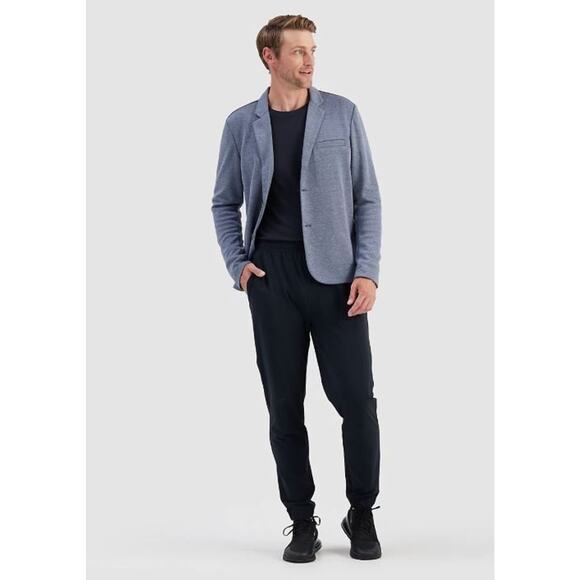 R.O.W Men's Polyester Blend Brody Two Button Blazer in Blue Nights Medium $60 - Picture 2 of 3